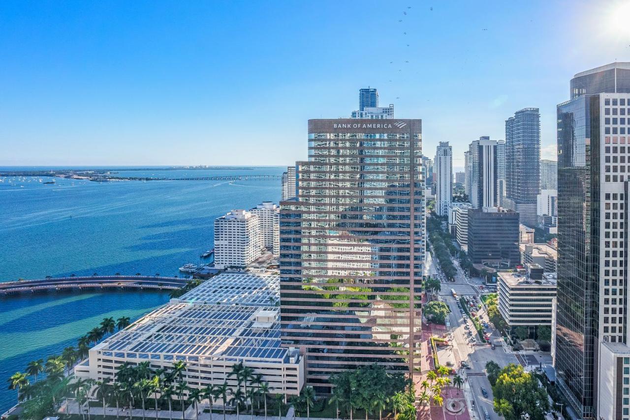 Splendid Unit Outstanding View-W Hotel Brickell Майами Экстерьер фото